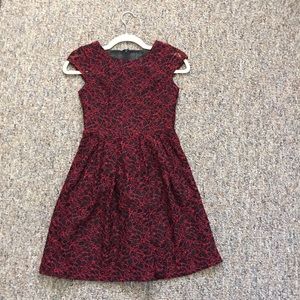 2/$18 Lace Dress with Mesh Panelled Back - XXS